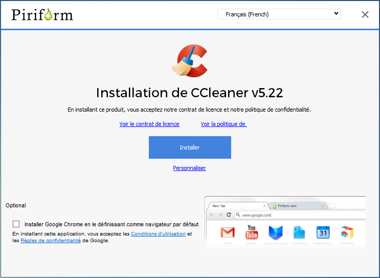 aide installation ccleaner 1